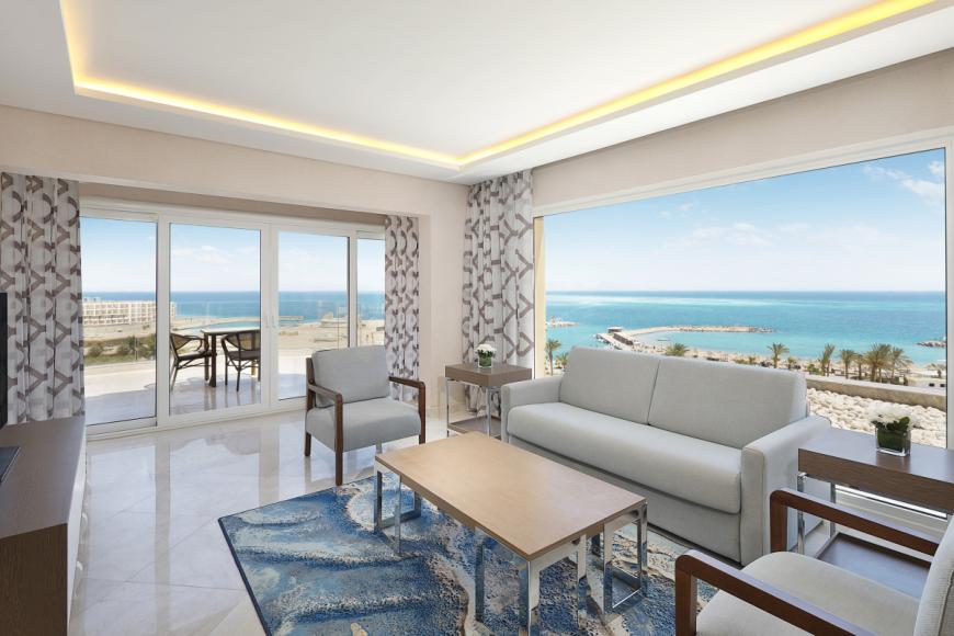 5 Sterne Hotel: Hilton Hurghada Plaza - Hurghada, Rotes Meer, Bild 3