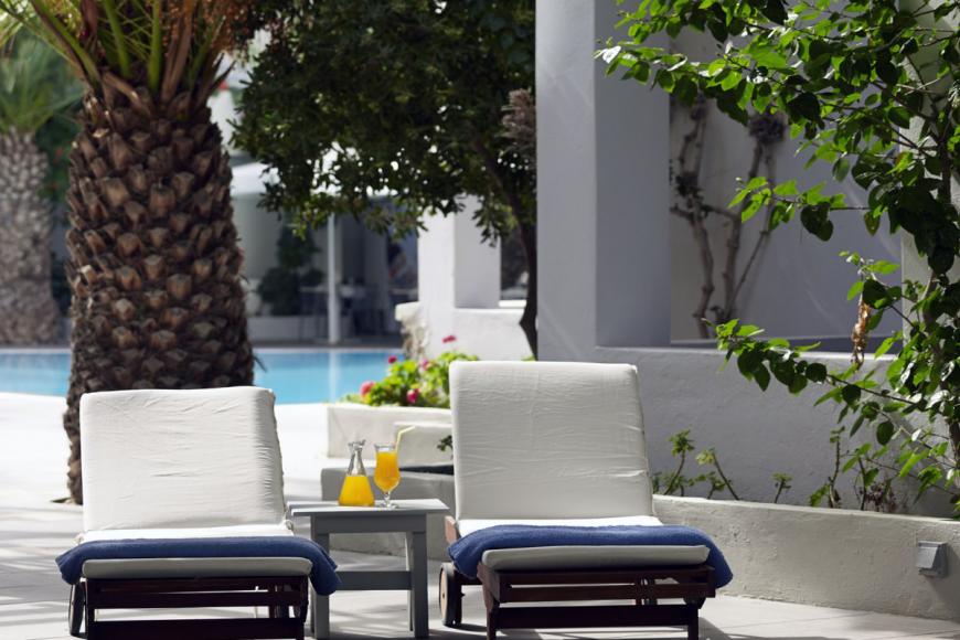 4 Sterne Hotel: Afroditi Venus Beach Hotel & Spa - Kamari, Santorini, Bild 2