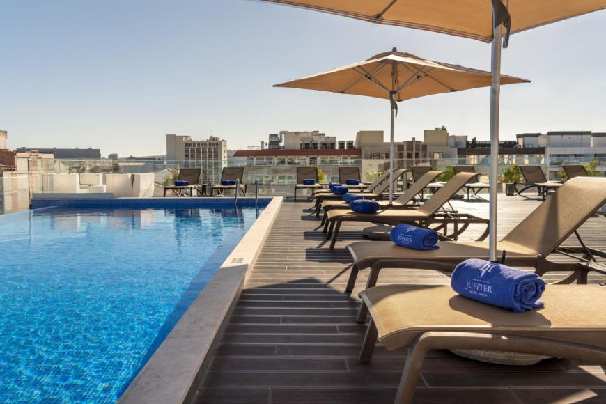 4 Sterne Familienhotel: Jupiter Lisboa Hotel - Rooftop & Spa - Lissabon, Region Lissabon