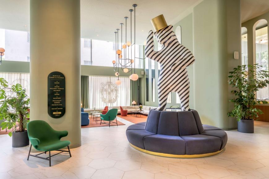 5 Sterne Hotel: Barceló Torre de Madrid - Madrid, Madrid, Bild 9