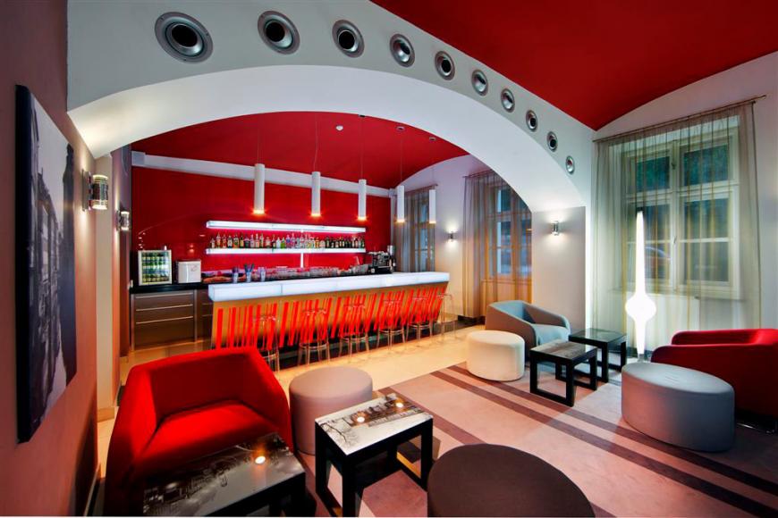 4 Sterne Hotel: Red & Blue Design - Prag, Böhmen, Bild 3