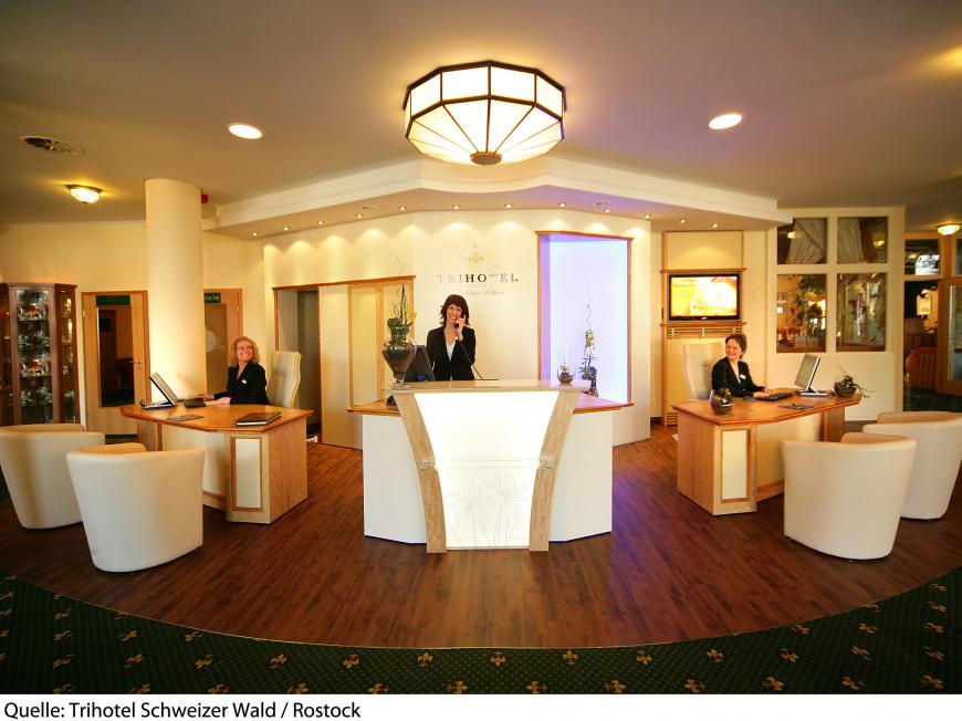 4 Sterne Hotel: Trihotel am Schweizer Wald - Rostock, Mecklenburg-Vorpommern, Bild 3