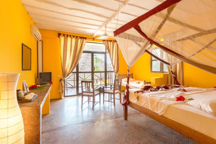 3.5 Sterne Familienhotel: AHG Waridi Beach Resort & Spa - Kiwengwa, Sansibar, Bild 4