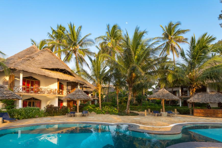 3.5 Sterne Familienhotel: AHG Waridi Beach Resort & Spa - Kiwengwa, Sansibar