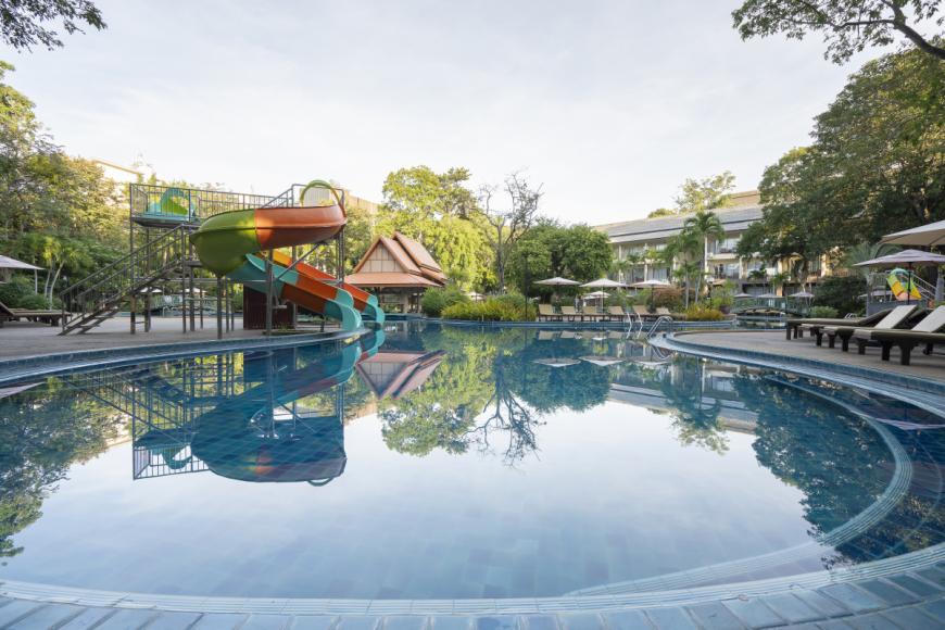 4 Sterne Hotel: Green Park Resort - Pattaya, Zentralthailand, Bild 3