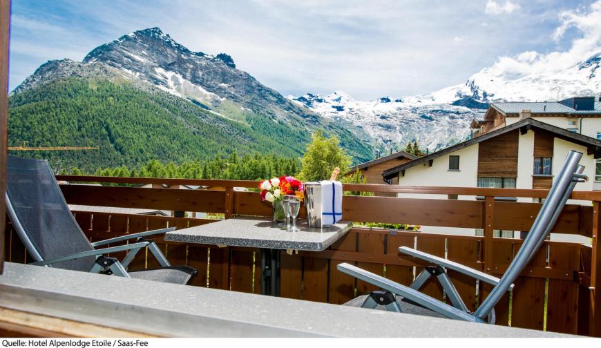 3 Sterne Hotel: Alpenlodge Etoile - Saas-Fee, Wallis, Bild 3