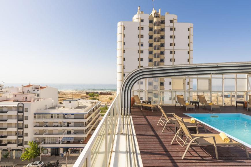 3 Sterne Hotel: Baia Beach Hotel ( ex. Baia de Monte Gordo) - Monte Gordo, Algarve