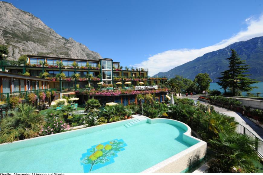 4 Sterne Hotel: Alexander - Limone sul Garda, Gardasee
