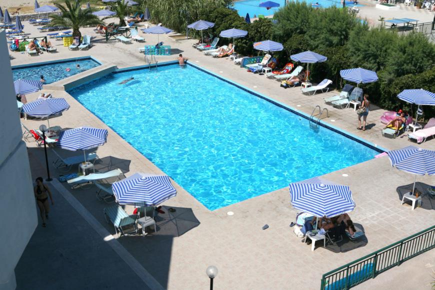 3 Sterne Hotel: Kathrin Beach - Adelianos Kampos, Kreta, Bild 2