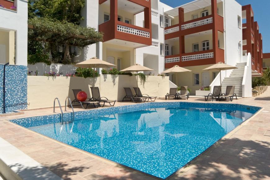 3 Sterne Hotel: Troulis Apartments - Bali, Kreta, Bild 5
