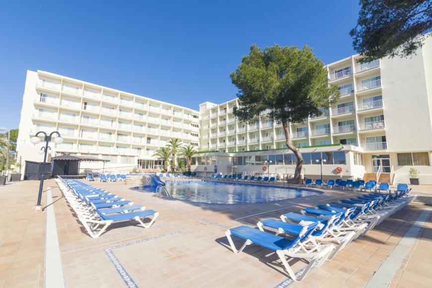 3 Sterne Familienhotel: Bluesea Coral Beach (ex. Moon Dreams Coral Beach) - Es Canar, Ibiza (Balearen)