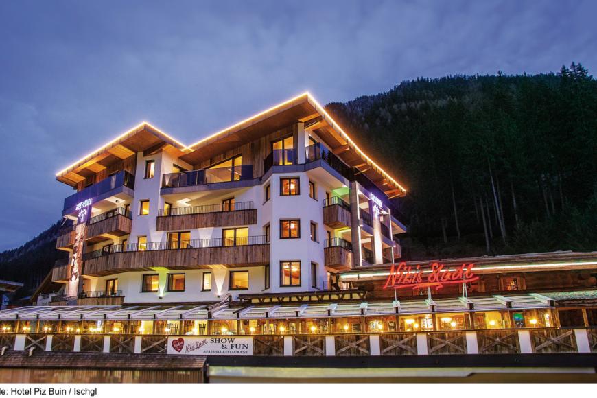 4 Sterne Hotel: Hotel Piz Buin - Ischgl, Tirol
