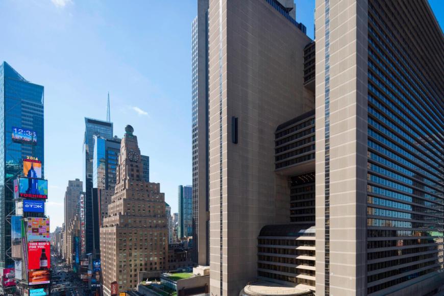4 Sterne Hotel: New York Marriott Marquis - New York, New York