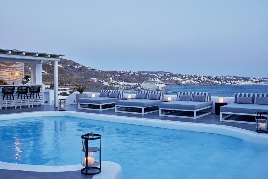 5 Sterne Hotel: Mykonos Princess - Agios Stefanos (Mykonos), Mykonos, Bild 2