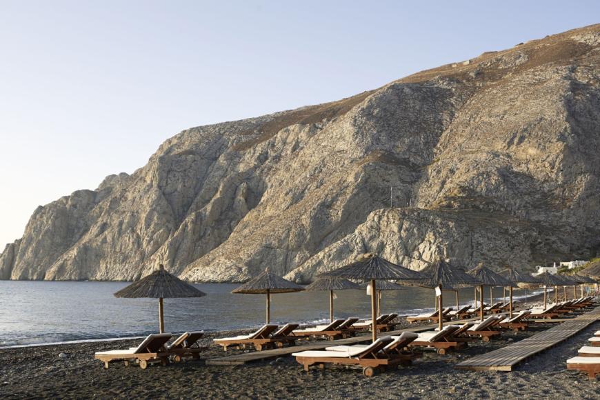 4 Sterne Hotel: Afroditi Venus Beach Hotel & Spa - Kamari, Santorini