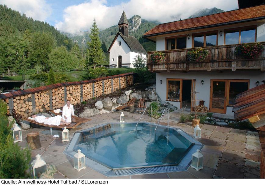 4 Sterne Hotel: 1. Almwellness Hotel Tuffbad Dörfl - St. Lorenzen im Lesachtal, Kärnten, Bild 5