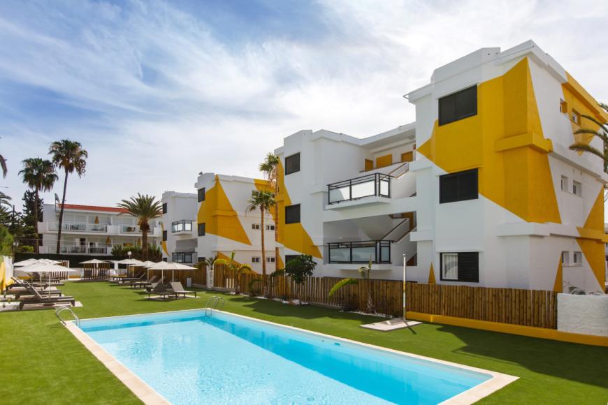 2 Sterne Hotel: Apartamentos Africana - Playa del Ingles, Gran Canaria (Kanaren), Bild 2