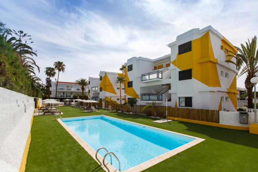 2 Sterne Hotel: Apartamentos Africana - Playa del Ingles, Gran Canaria (Kanaren)