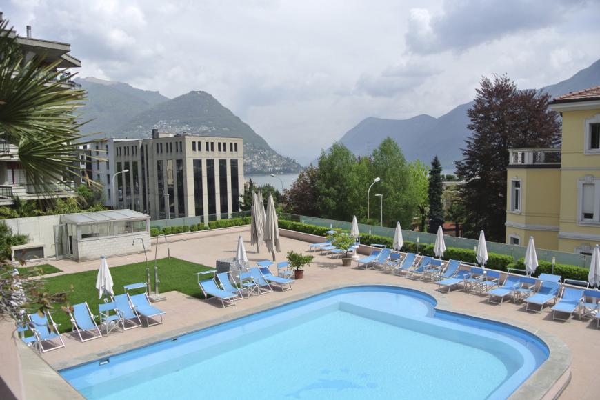 3 Sterne Familienhotel: Delfino - Lugano, Tessin, Bild 2