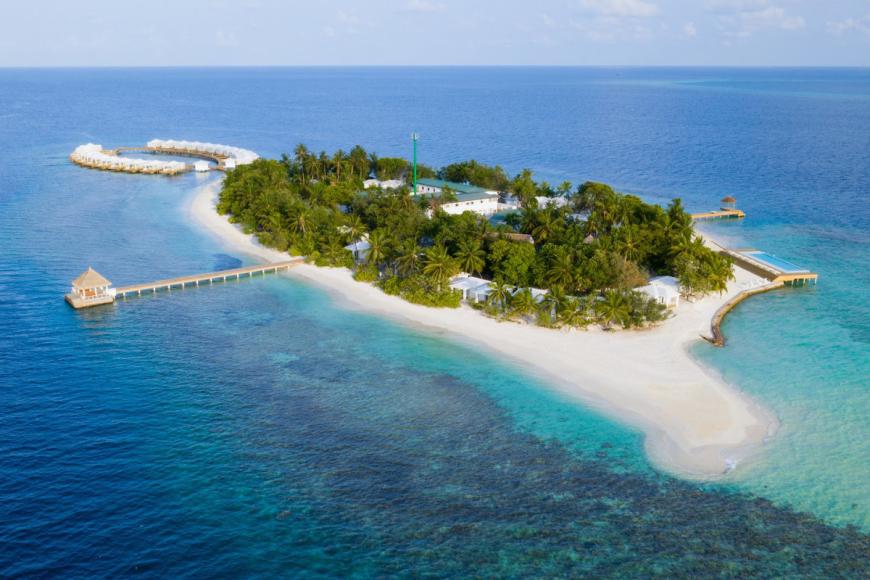 4 Sterne Hotel: Sandies Bathala Resort - Bathala, Ari Atoll (Nord & Süd)