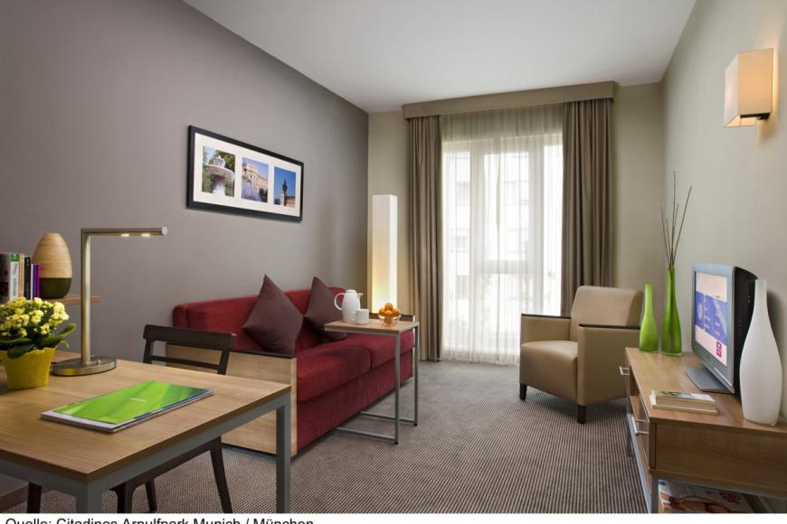 4 Sterne Hotel: Citadines München Arnulfpark - München, Bayern, Bild 4