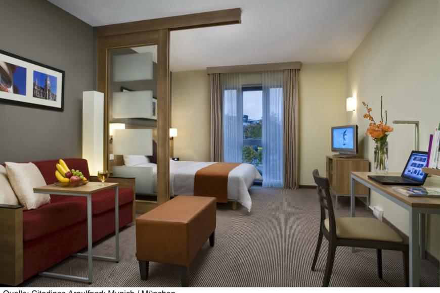 4 Sterne Hotel: Citadines München Arnulfpark - München, Bayern, Bild 5