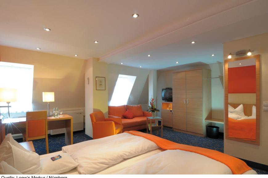 4 Sterne Hotel: Ringhotel Loew's Merkur - Nürnberg, Bayern, Bild 3
