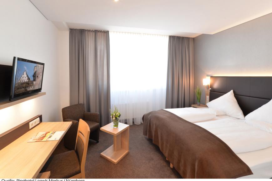 4 Sterne Hotel: Ringhotel Loew's Merkur - Nürnberg, Bayern, Bild 2