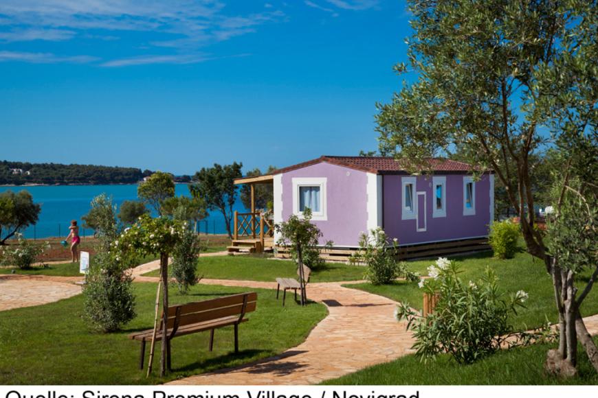 4 Sterne Hotel: Aminess Planet Camping Holiday Homes Sirena - Novigrad, Istrien