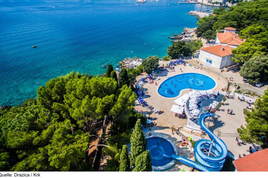 3 Sterne Hotel: Drazica Hotel - Krk (Insek Krk), Insel Krk, Bild 2