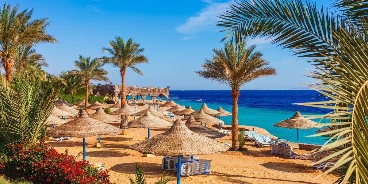Ägypten Strandpromenade