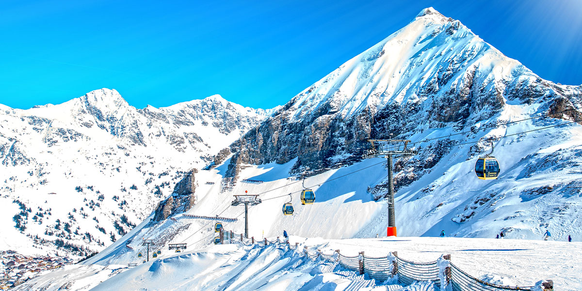 Urlaub in Österreich: Skifahren