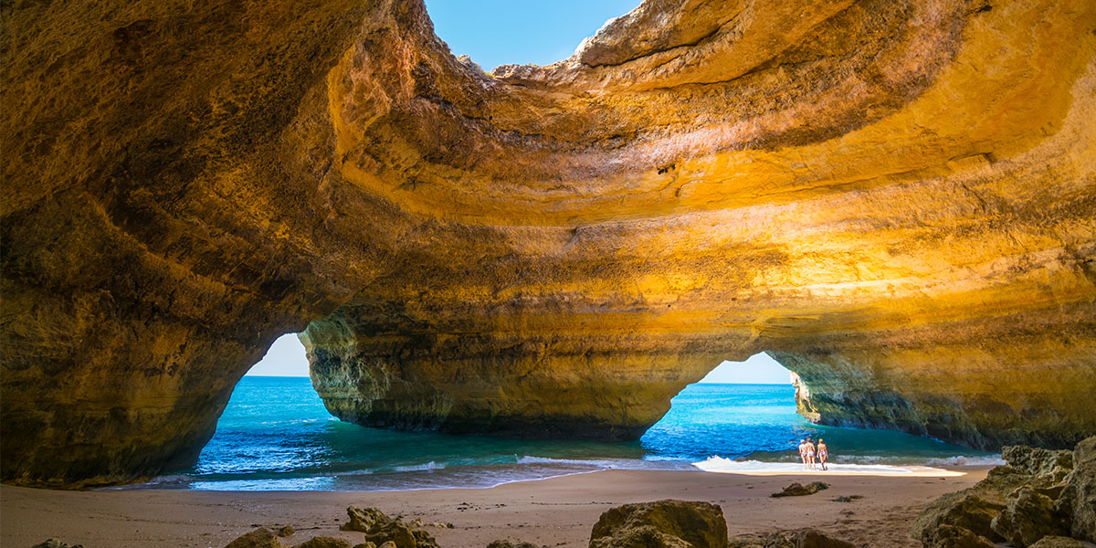 Pauschalreise Algarve: Benagil-Höhle