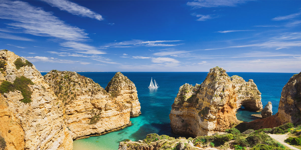 Urlaub an der Algarve: Küste, Buchten