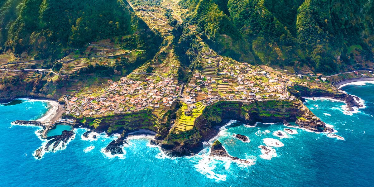 Madeira Urlaub: Der Strand von Seixal