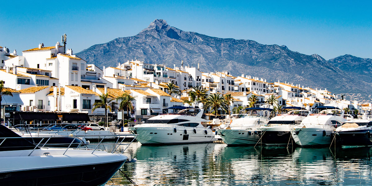 Puerto Banus in Marbella