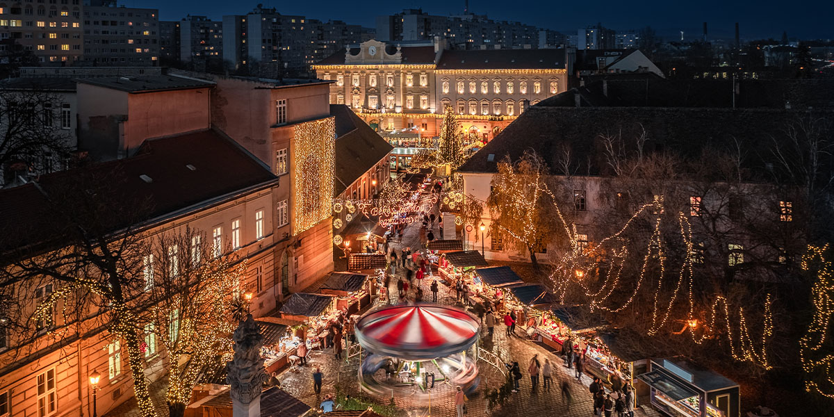 Weihnachtsmarkt in Budapest