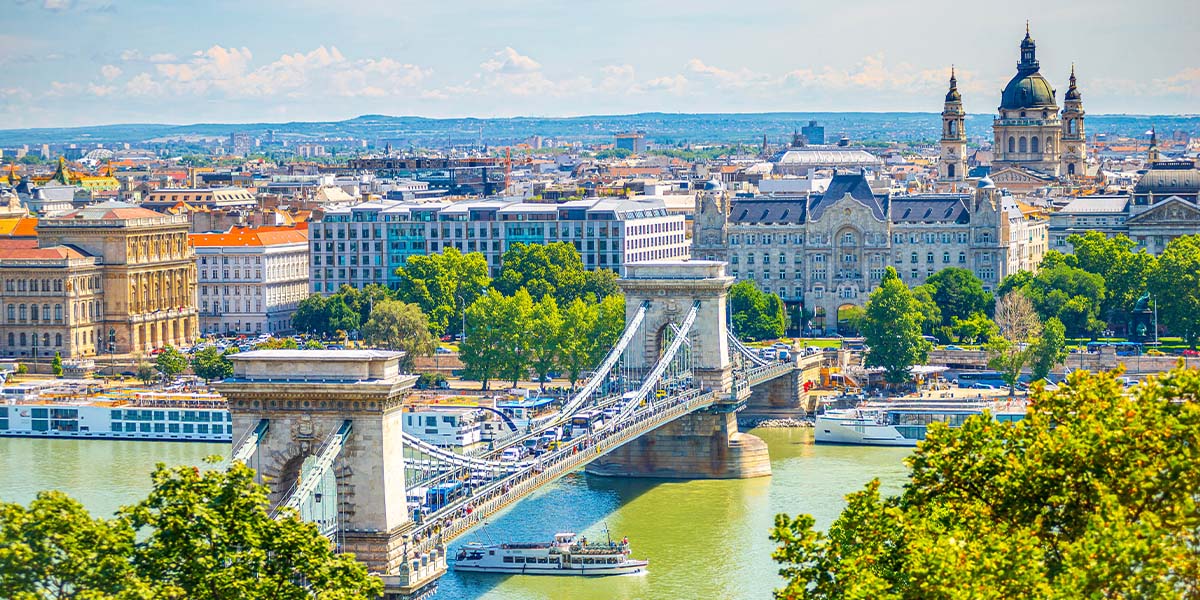 Kettenbrücke in Budapest
