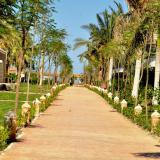 Aladdin Beach Resort, Gartenanlage