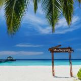 Adaaran Select Meedhupparu, Strand