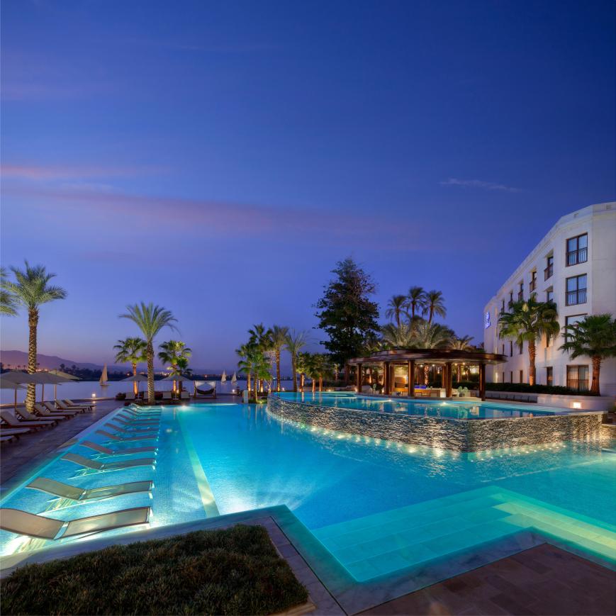 4 Sterne Hotel: Hilton Luxor Resort & Spa - Luxor, Oberägypten