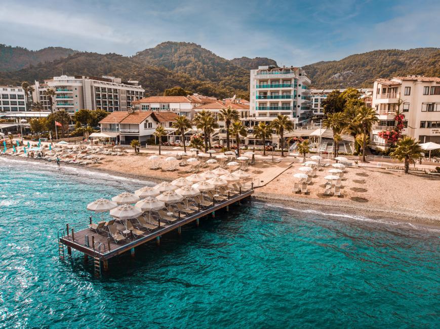 4 Sterne Hotel: Emre Beach & Emre Hotel - Marmaris, Türkische Ägäis
