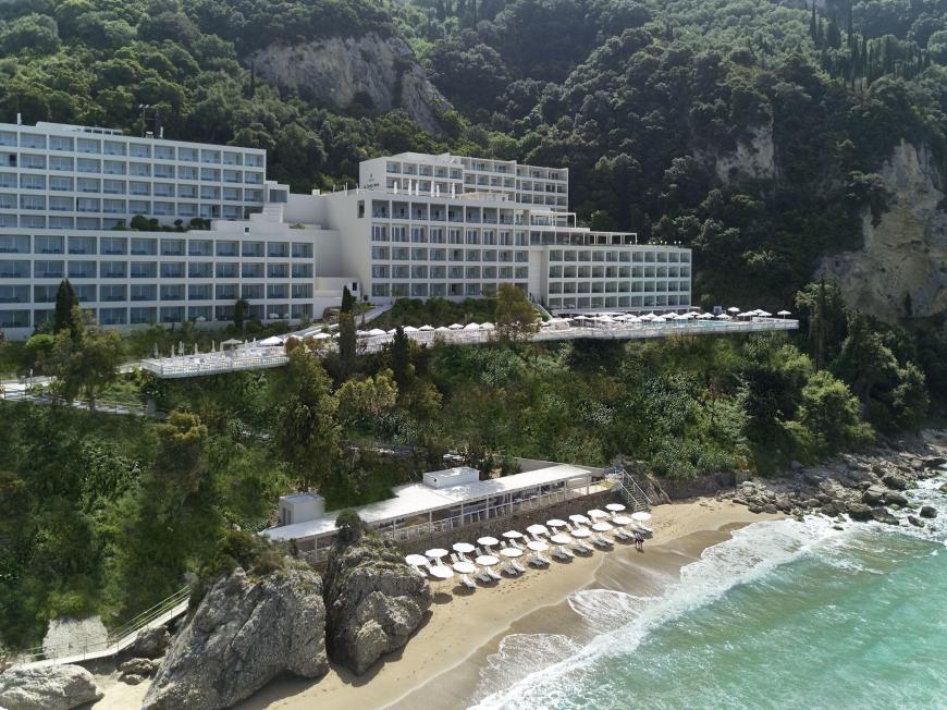 4 Sterne Hotel: Mayor La Grotta Verde Grand Resort - Aghios Gordios, Korfu