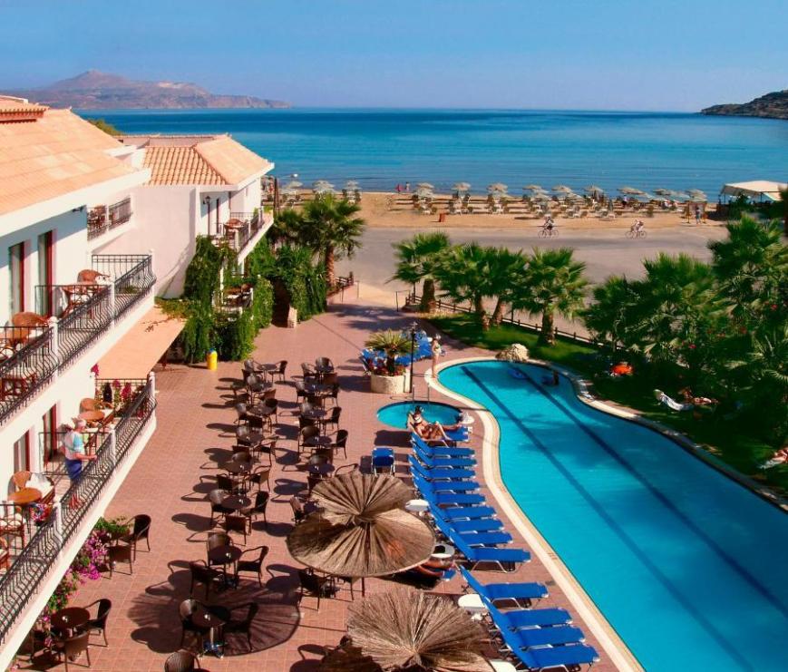 4 Sterne Hotel: Almyrida Beach Hotel - Almirida, Kreta