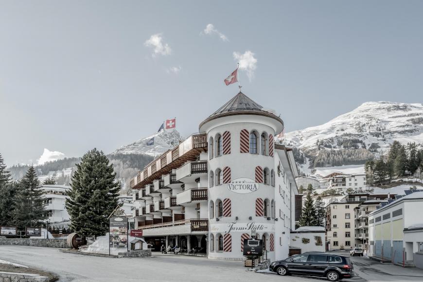 4 Sterne Hotel: Turmhotel Victoria - Davos, Graubünden