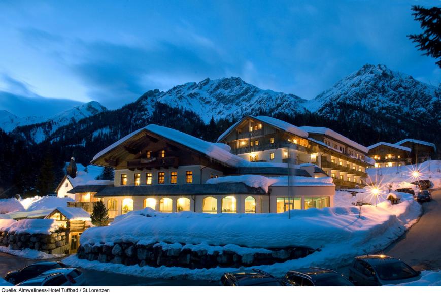 4 Sterne Hotel: 1. Almwellness Hotel Tuffbad Dörfl - St. Lorenzen im Lesachtal, Kärnten