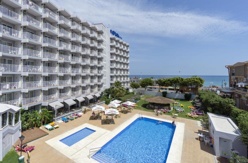 2 Sterne Hotel: Medplaya Hotel Alba Beach (ex. Balmoral) - Benalmadena, Costa del Sol (Andalusien)