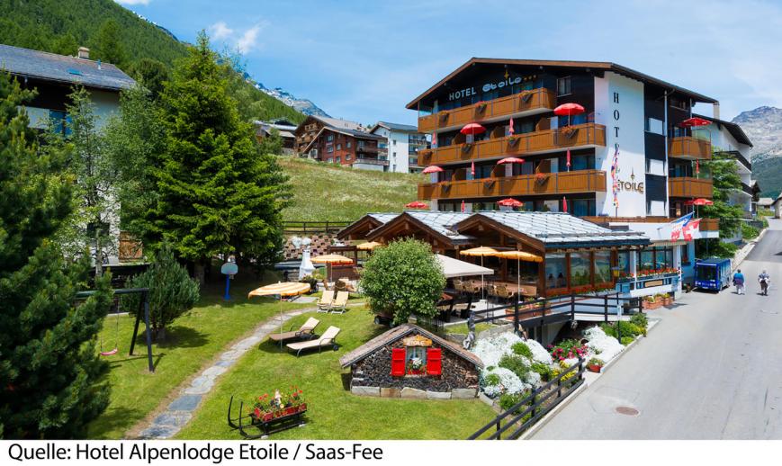 3 Sterne Hotel: Alpenlodge Etoile - Saas-Fee, Wallis, Bild 1
