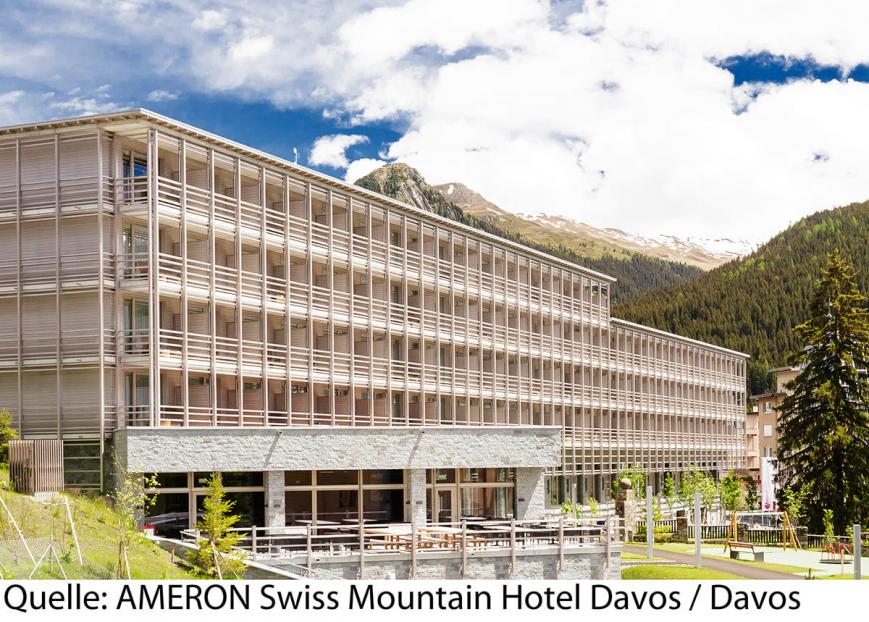 4 Sterne Hotel: AMERON Davos Swiss Mountain Resort - Davos, Graubünden