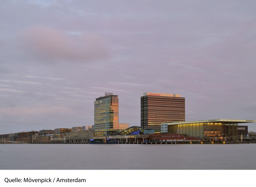 4 Sterne Hotel: Mövenpick Amsterdam City Center - Amsterdam, Nordholland